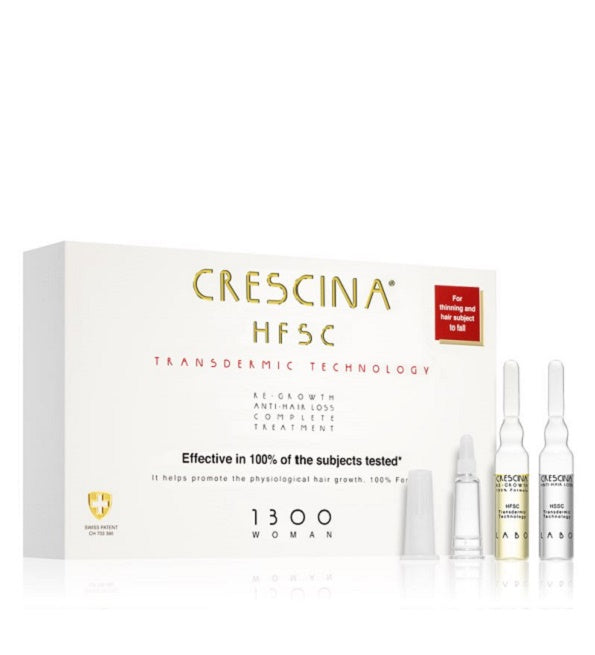 Crescina HFSC 1300 Mujer – 20 ampollas de 3,5 ml