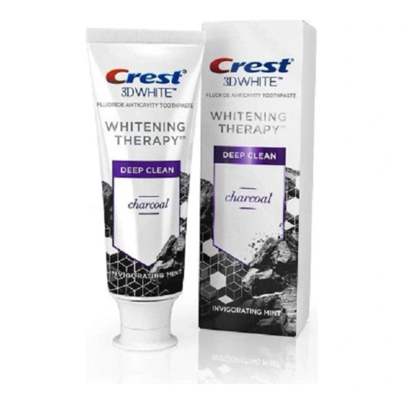 كريست 3D White Whitening Therapy معجون أسنان بالفلورايد والفحم 75 مل