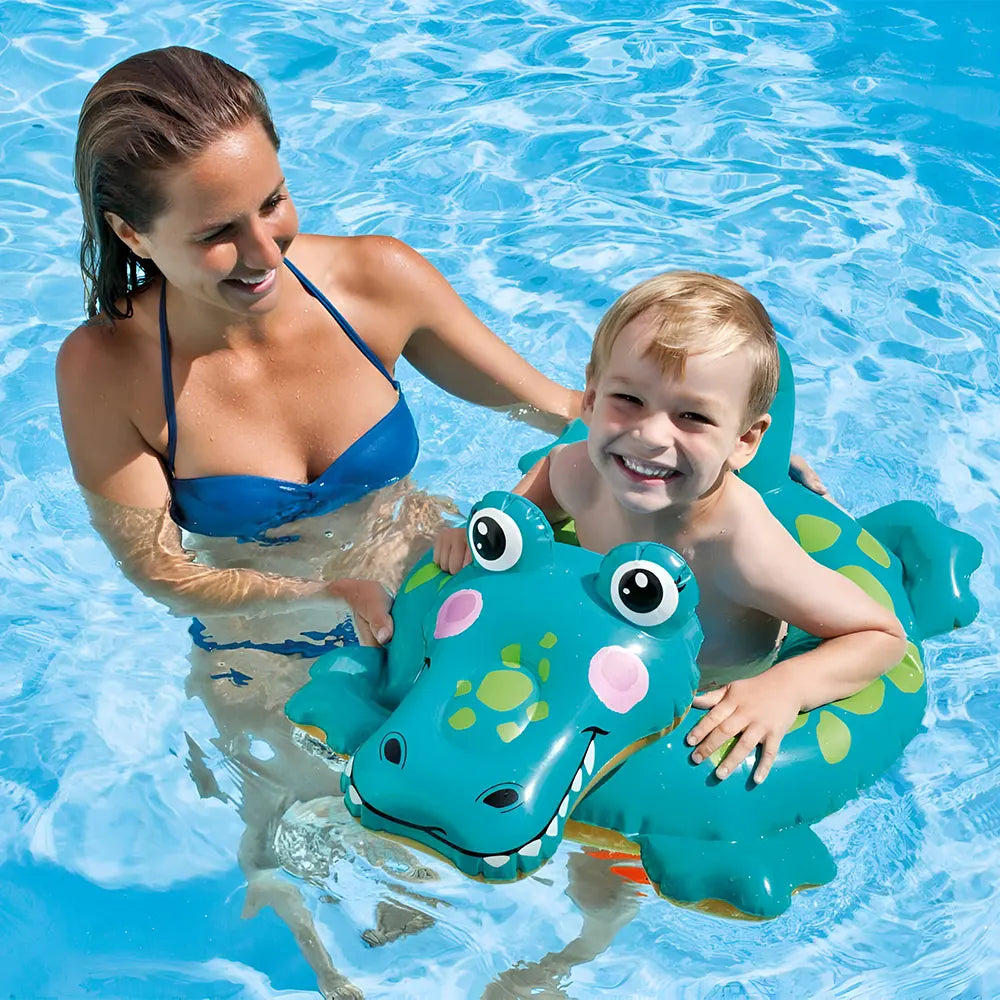 Intex Bouée Natation Gonflable Crocodile