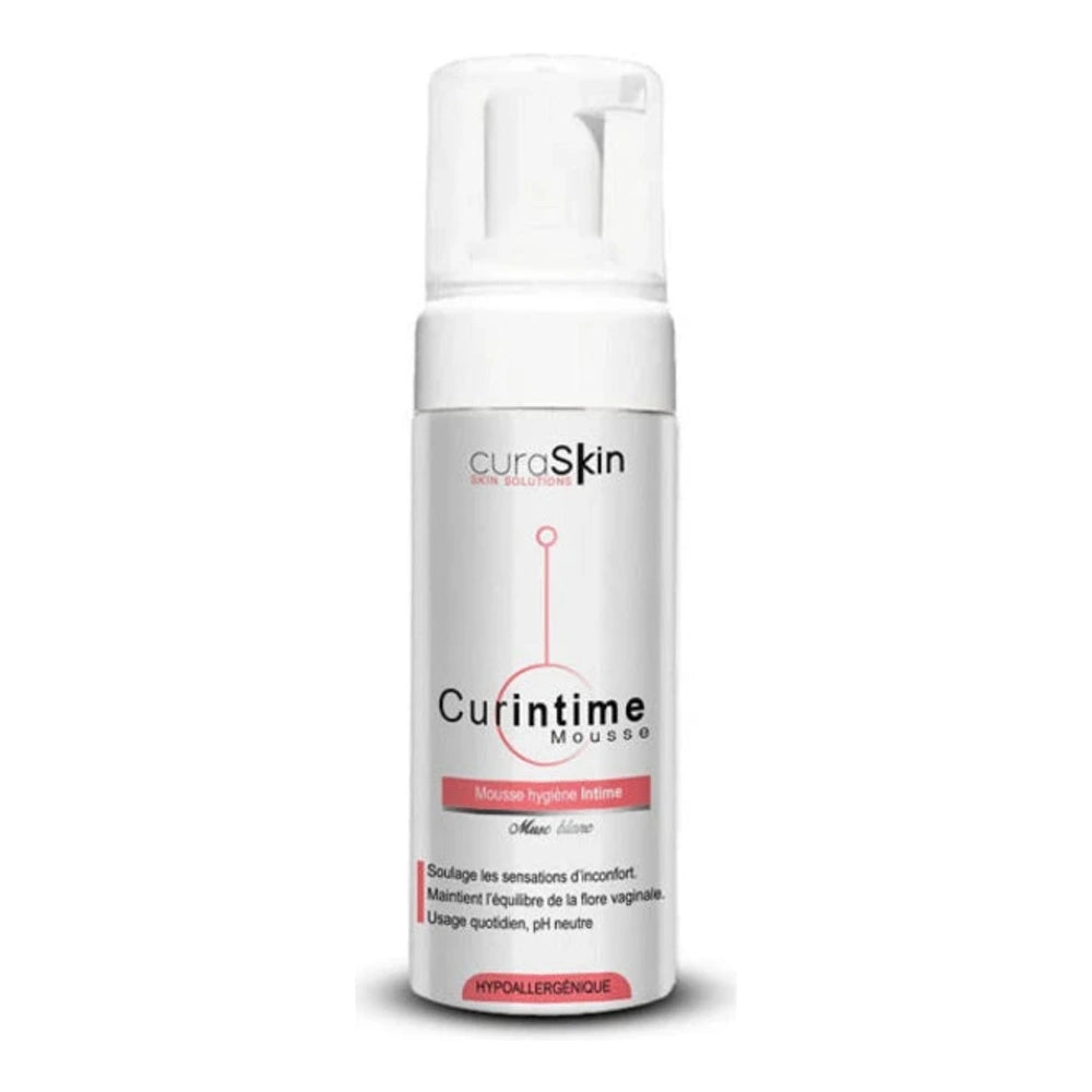 CuraSkin CurIntime Mousse Intime Apaisante 150 ml – flacon