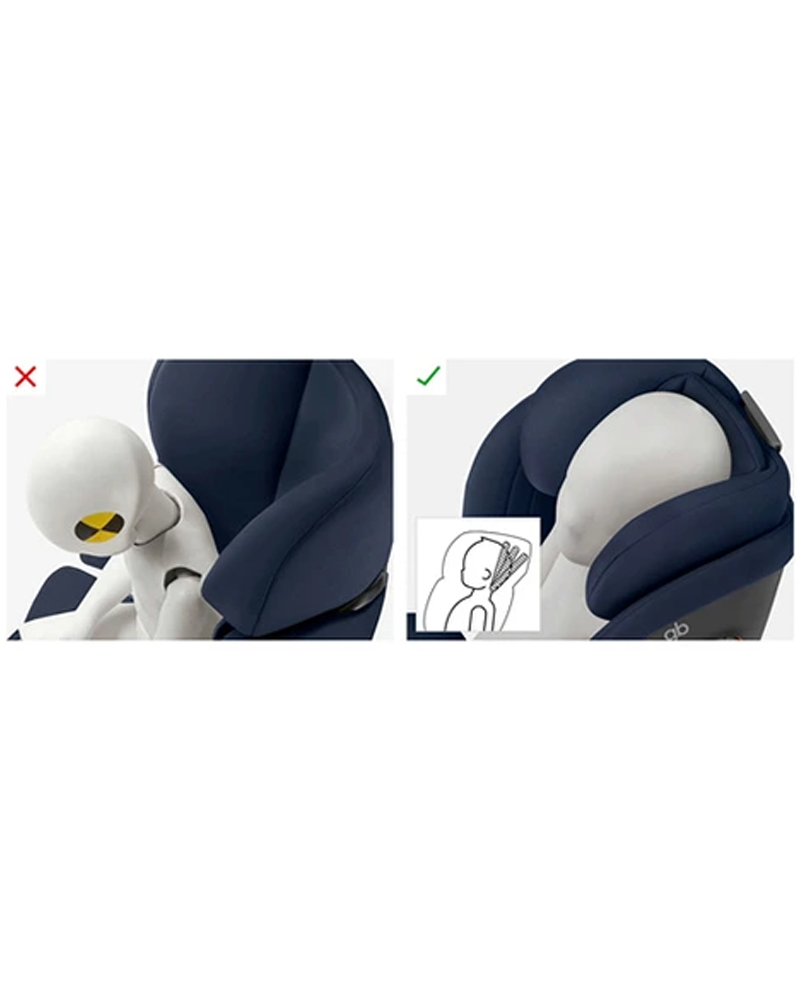 Silla de coche CYBEX Everna-Fix - Gris Londres | Wlidaty Marruecos