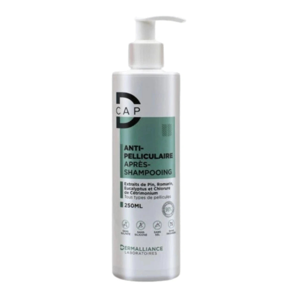 D-CAP Après-Shampoing Anti-Pelliculaire 250 ml – flacon du produit
