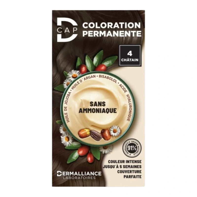 D-CAP Hair Colour No. 4 Brown