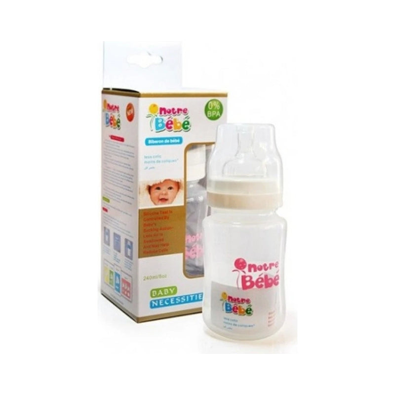 Notre Bebe Biberon Opaque Gm +3m 240ml