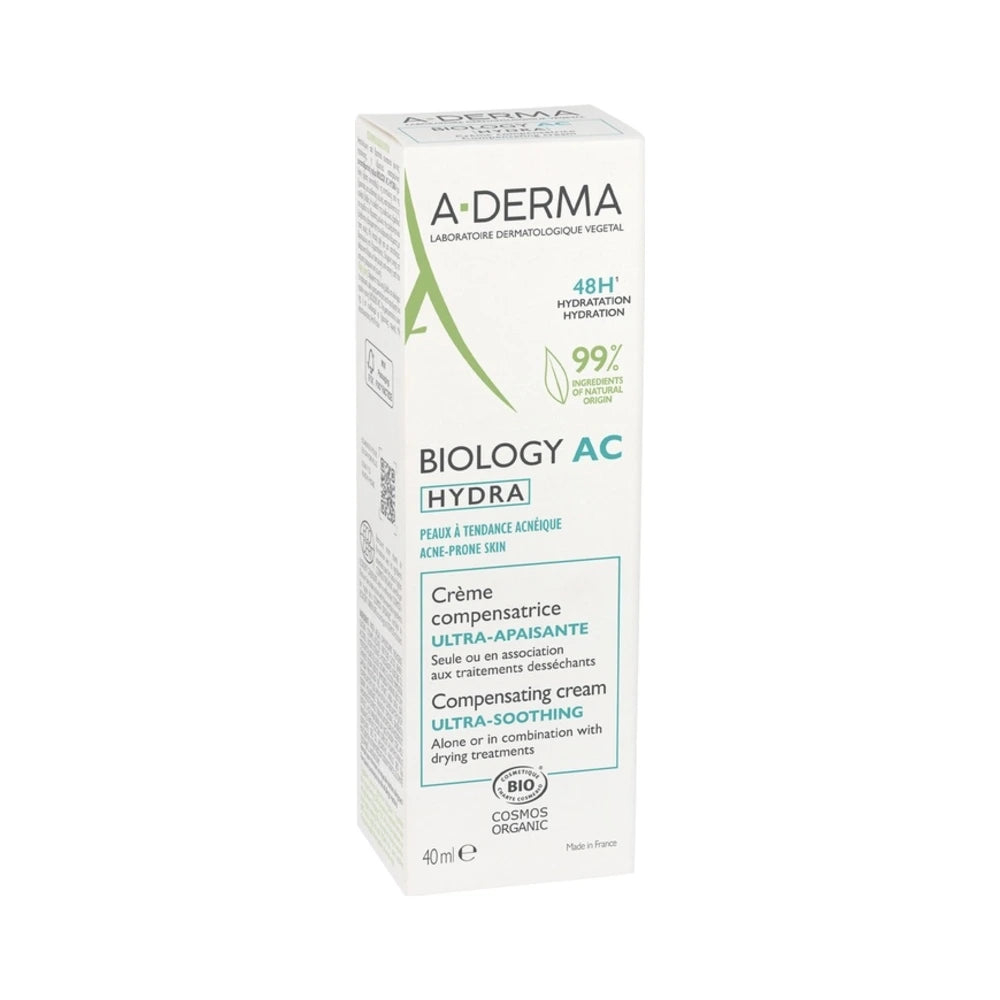 A-Derma Biology AC Hydra crème compensatrice 40 ml – tube