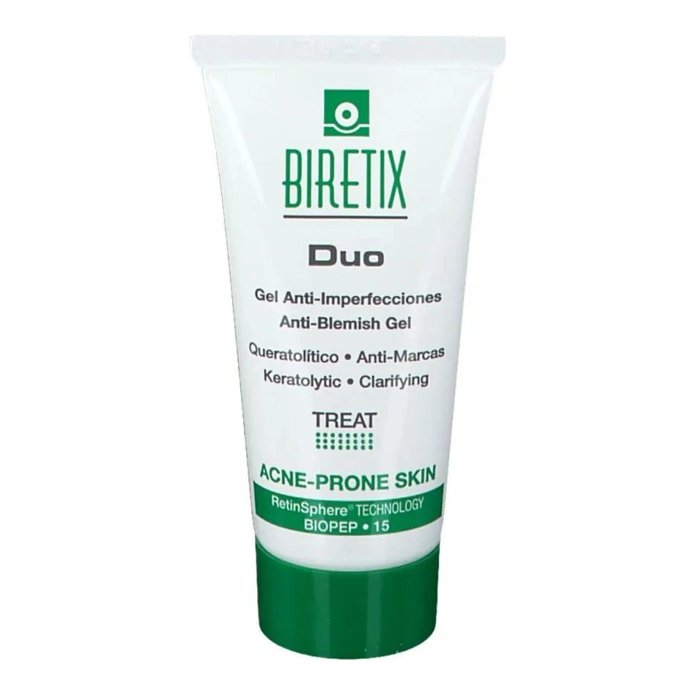 Cantabria Labs Biretix Duo gel anti-imperfections 30 ml – tube et étui