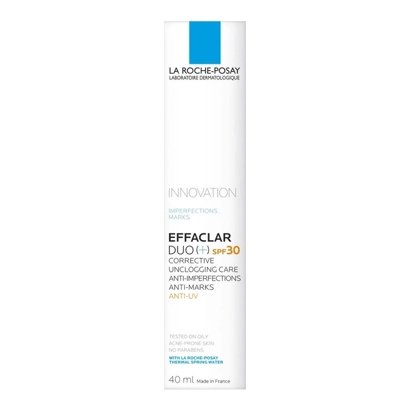 La Roche-Posay Effaclar Duo+ SPF30 عناية مضادة للشوائب للبشرة الدهنية – 40 مل