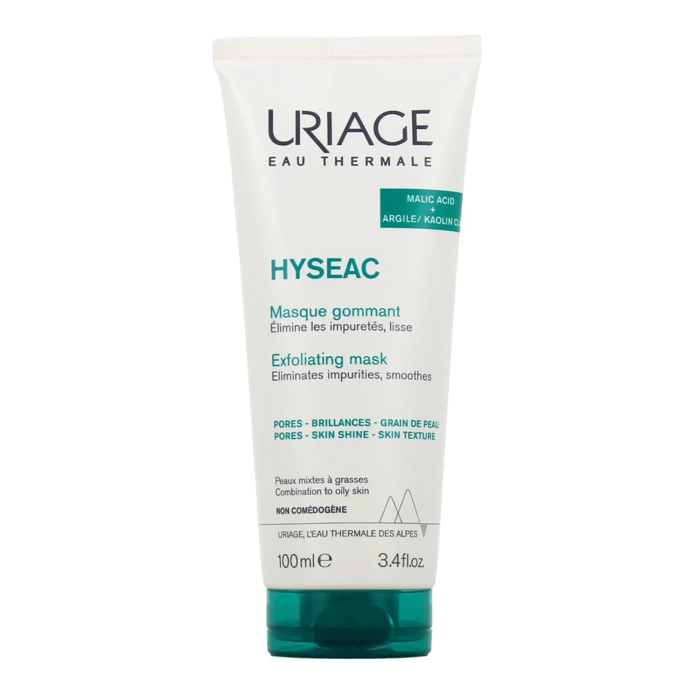 Uriage Hyséac Masque Gommant, tube de 100 ml