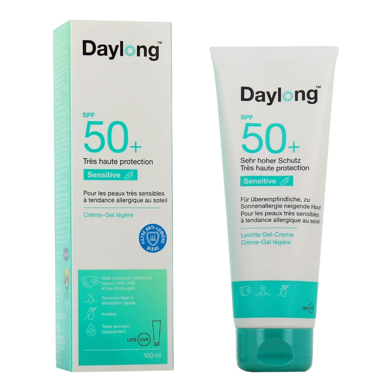 DAYLONG SENSITIVE GEL SPF 50+ 100 ML