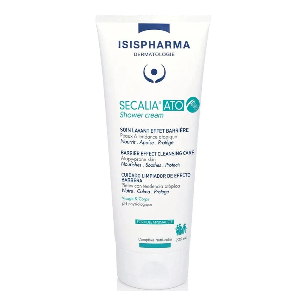 Isispharma Secalia Shower Cream Crème de Douche Nourrissante 200 ml – flacon du produit