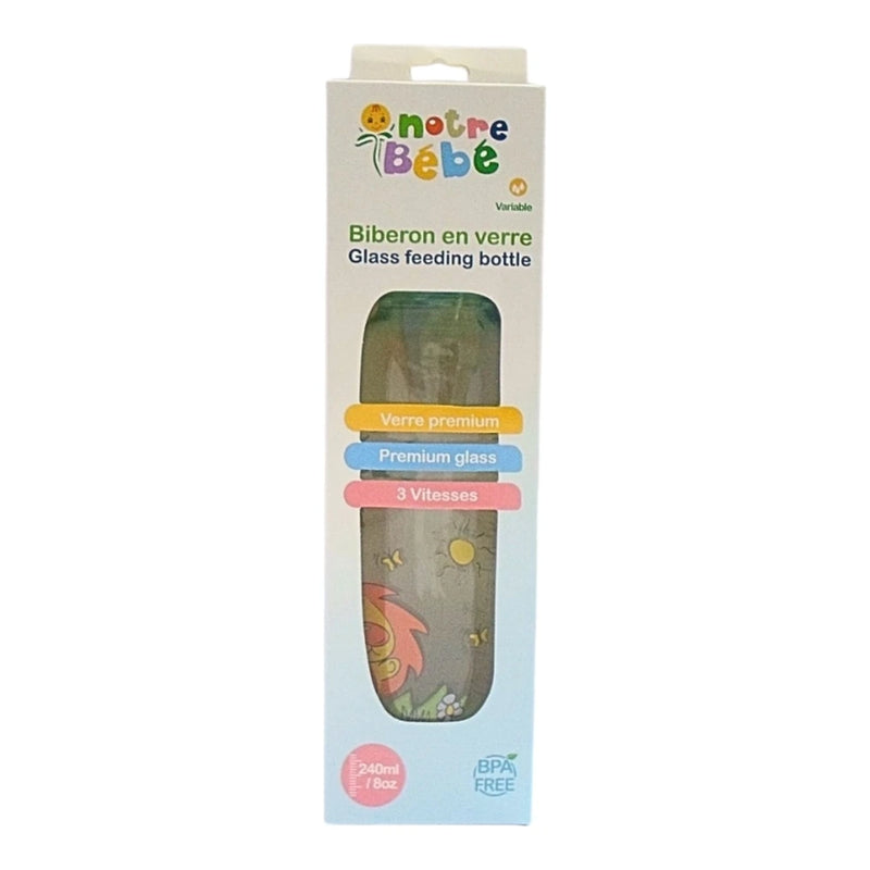 Notre Bebe Biberon En Verre 240ml