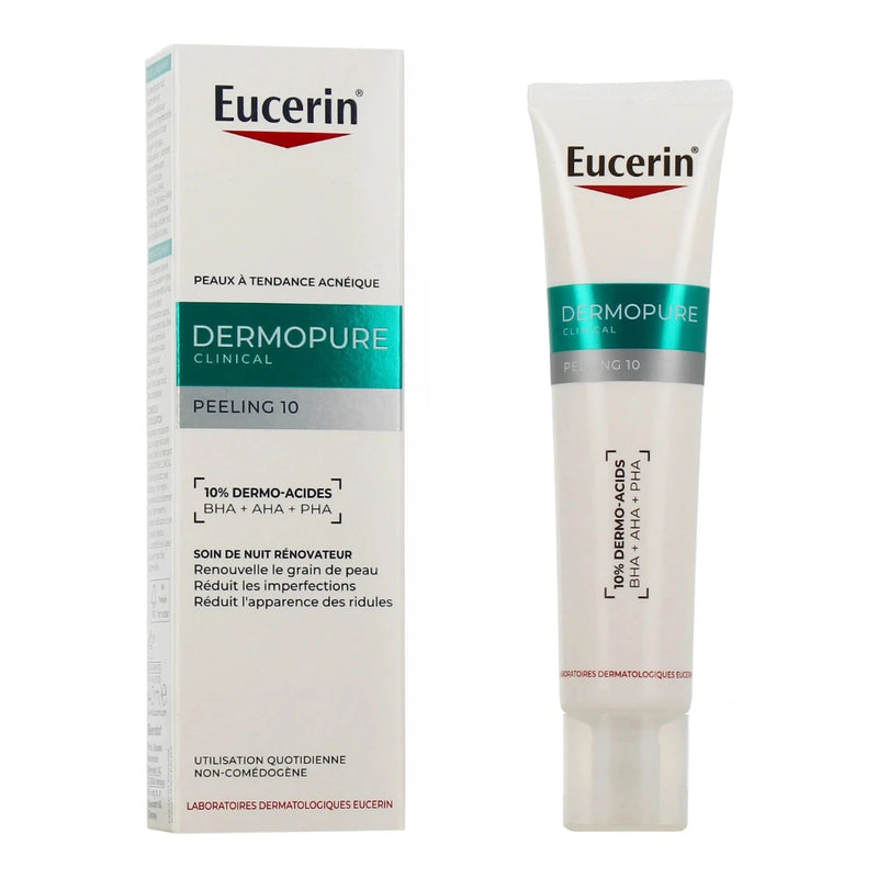 Eucerin DermoPure Clinical Peeling 10 Renewing Night Treatment 40 ml