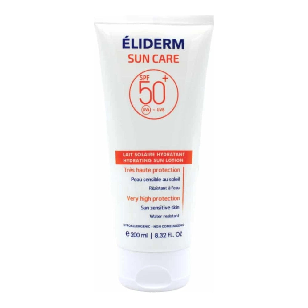 Eliderm Sun Care lait solaire adulte SPF50+ 200 ml – flacon