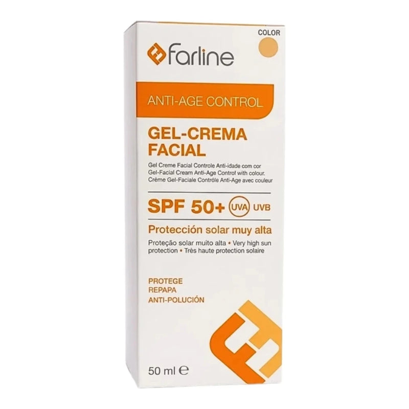 Farline واقي شمس ملون مضاد للشيخوخة Color SPF50+ ‏50 مل