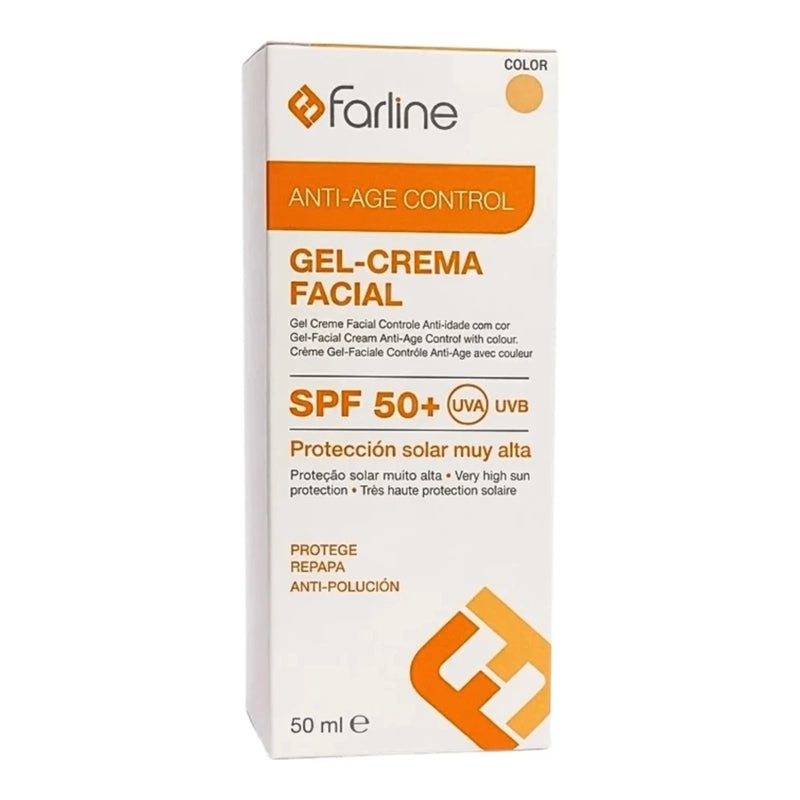 واقي الشمس Farline جل-كريم للبشرة الجافة SPF50+ 50 مل