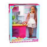 Defa Lucy Cook Doll with Accessories 3A+