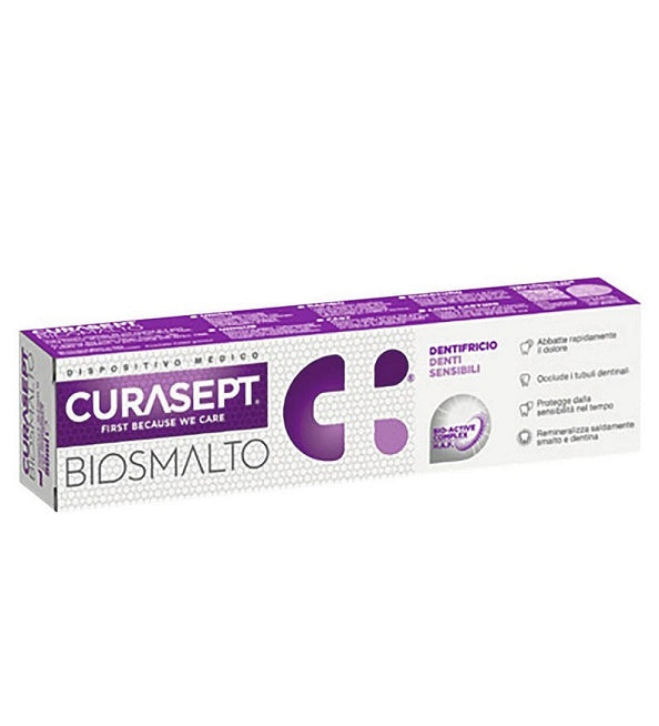 Curasept Biosmalto Dentifrice Dents Sensibles 75 ml – tube de dentifrice