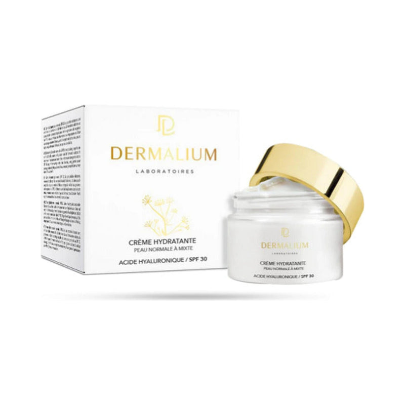 Dermalium Crème Hydratante SPF 30 Peau Normale à Mixte