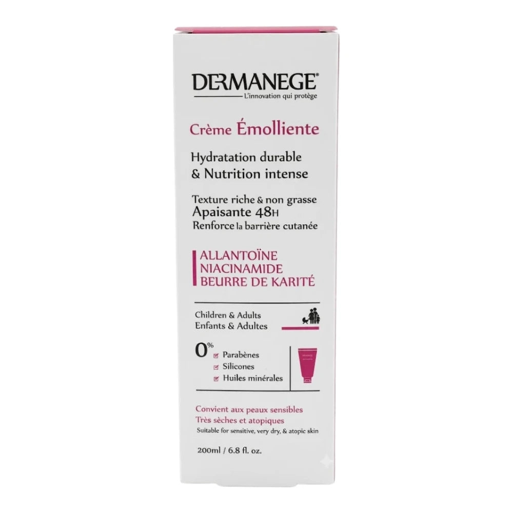 Dermanege Crème Émolliente 200 ml