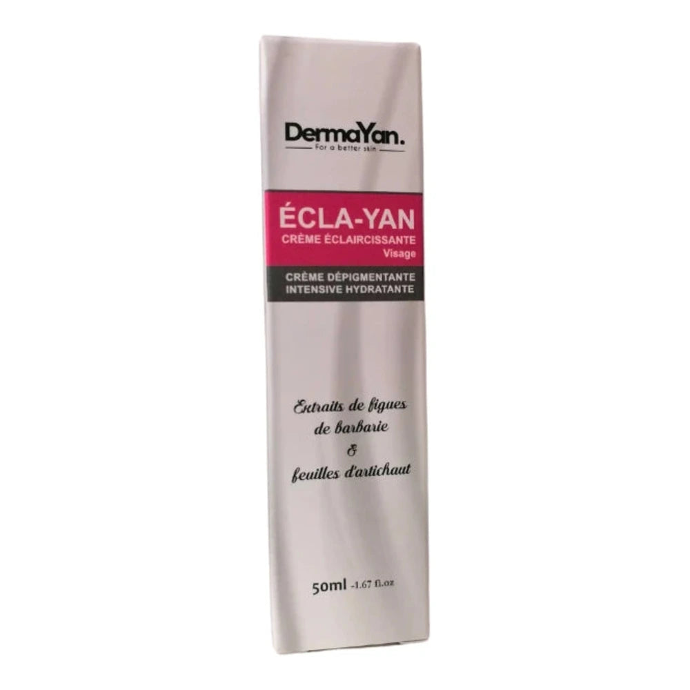 Dermayan Ecla-yan Crème Éclaircissante 50 ml – emballage
