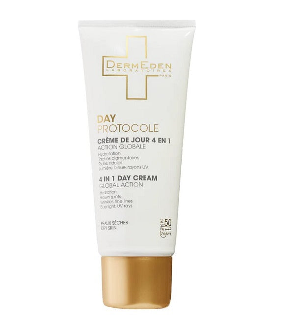DERMEDEN CREMA DE DÍA 4 EN 1 PIEL SECA 50ML