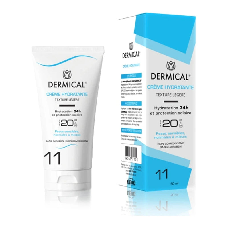 DERMICAL كريم مرطب SPF20 بحجم 50 مل