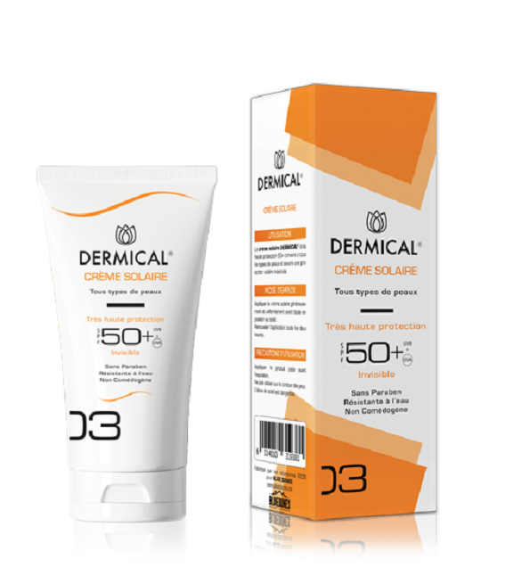 DERMICAL Sunscreen Cream SPF50+