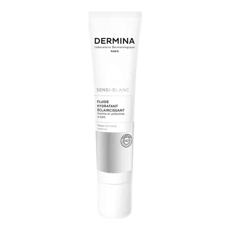 Dermina Sensi-Blanc Fluido hidratante iluminador 40 ml