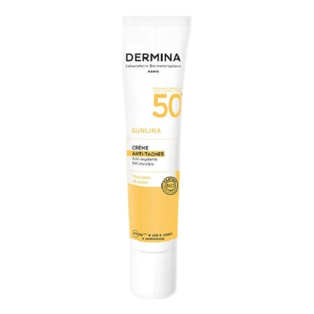 Dermina crème anti-taches SPF50+ 40 ml – tube