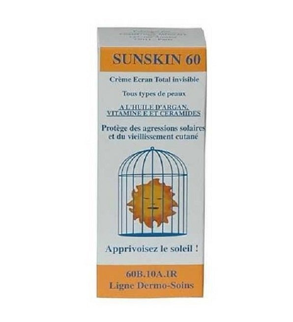 Dermo Soins Sunskin 60 Sun Cream Tube 50ml – High Mineral Protection