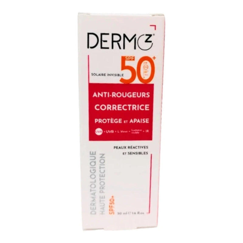 Dermoz Invisible Anti-Redness Correcting Sunscreen SPF50 50ml