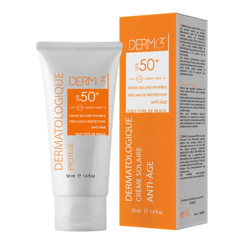 Dermoz Écran Solaire Invisible SPF50+ 50 ml
