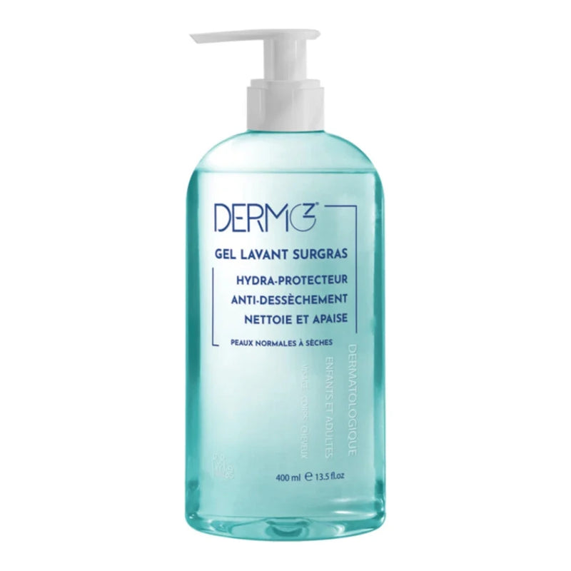 Gel limpiador ultra rico Dermoz para piel normal a seca 400 ml