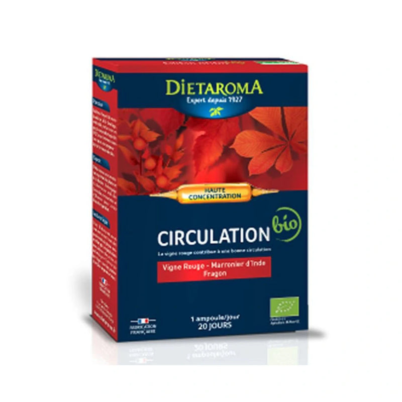 Dietaroma Circulación Sanguínea 20 Ampollas x 10 ml