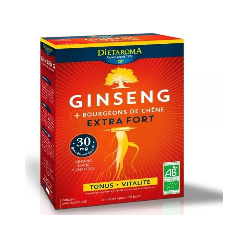 Dietaroma Ginseng Extra Strong 20 Ampoules x 10ml