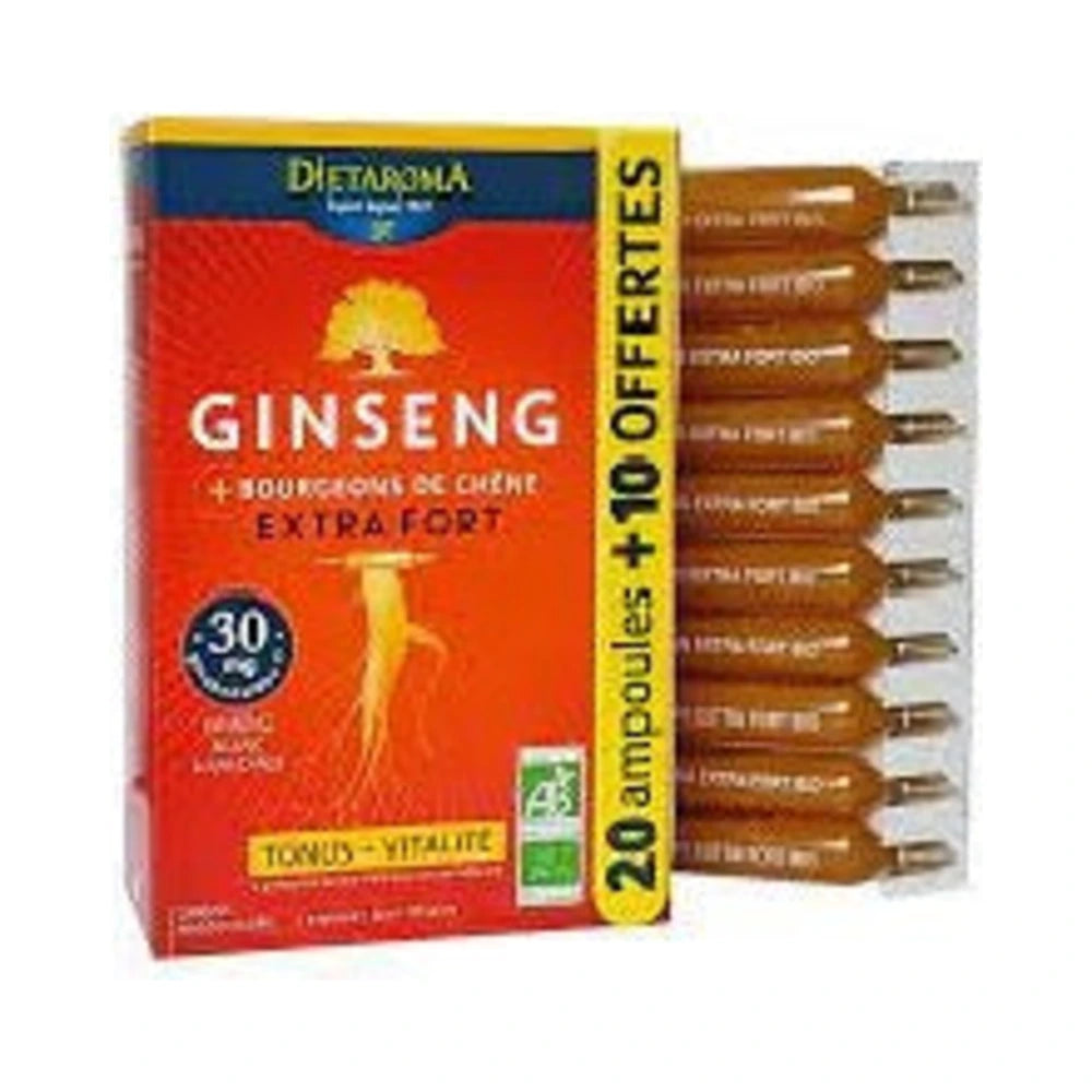 Dietaroma Ginseng Extra Fort 20 Ampoules x 10 ml