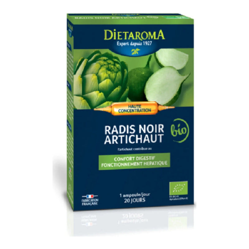 Dietaroma Rábano Negro Alcachofa 20 Ampollas*10ml