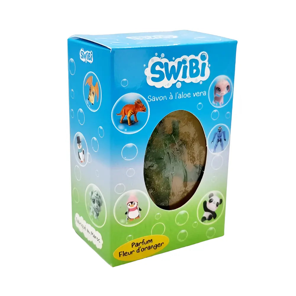 Swibi Orange Blossom Scented Soap Dinosaur - 100g