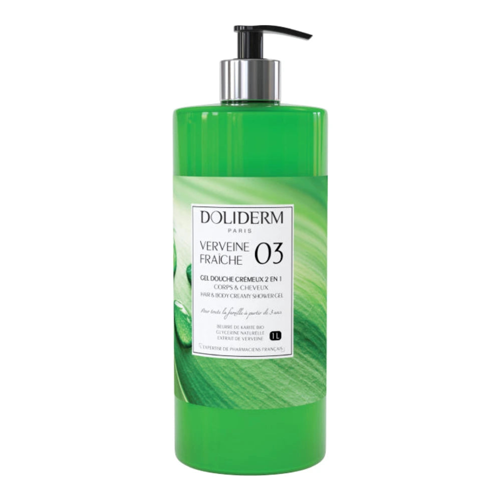 Doliderm Gel Douche 03 Verveine Fraîche 1 L
