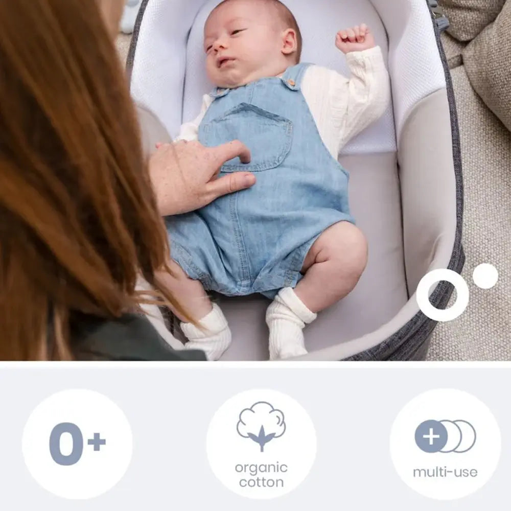 Doomoo Couffin Bébé Nest&Go - Gris