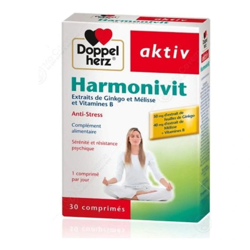 Doppel Herz AKTIV Harmonivit Anti-Stress 30 Tablets