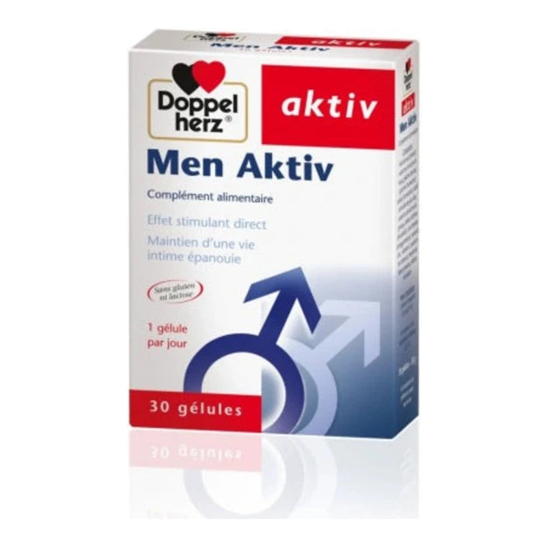Doppel herz Men Aktiv 30cap