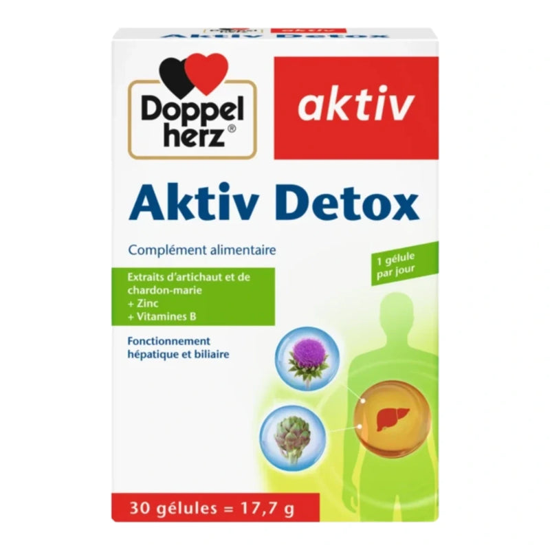 Doppelherz Aktiv Detox – 30 Gélules
