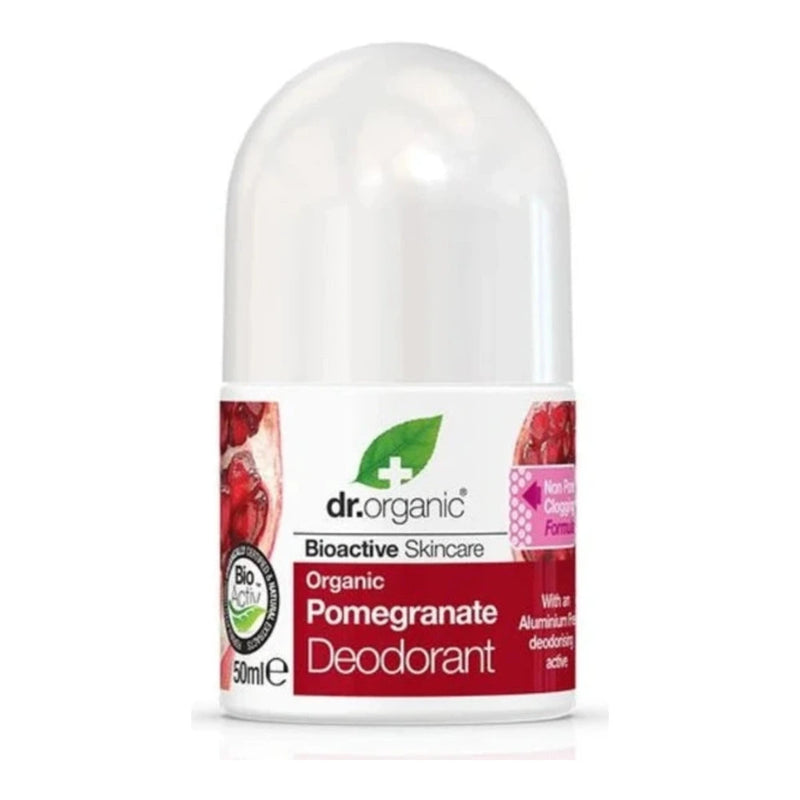 Dr. Organic Déodorant Roll-On à la Grenade 50 ml