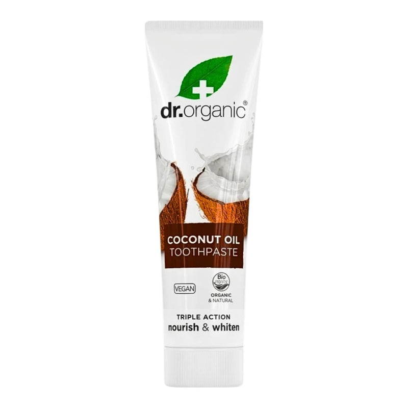 Dr. Organic Dentifrice à l'Huile de Coco 100 ml