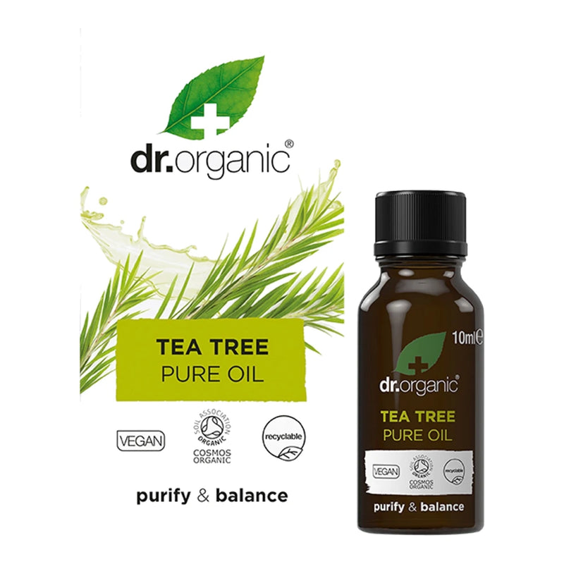 Dr Organic Huile Essentielle Tea Tree 10Ml