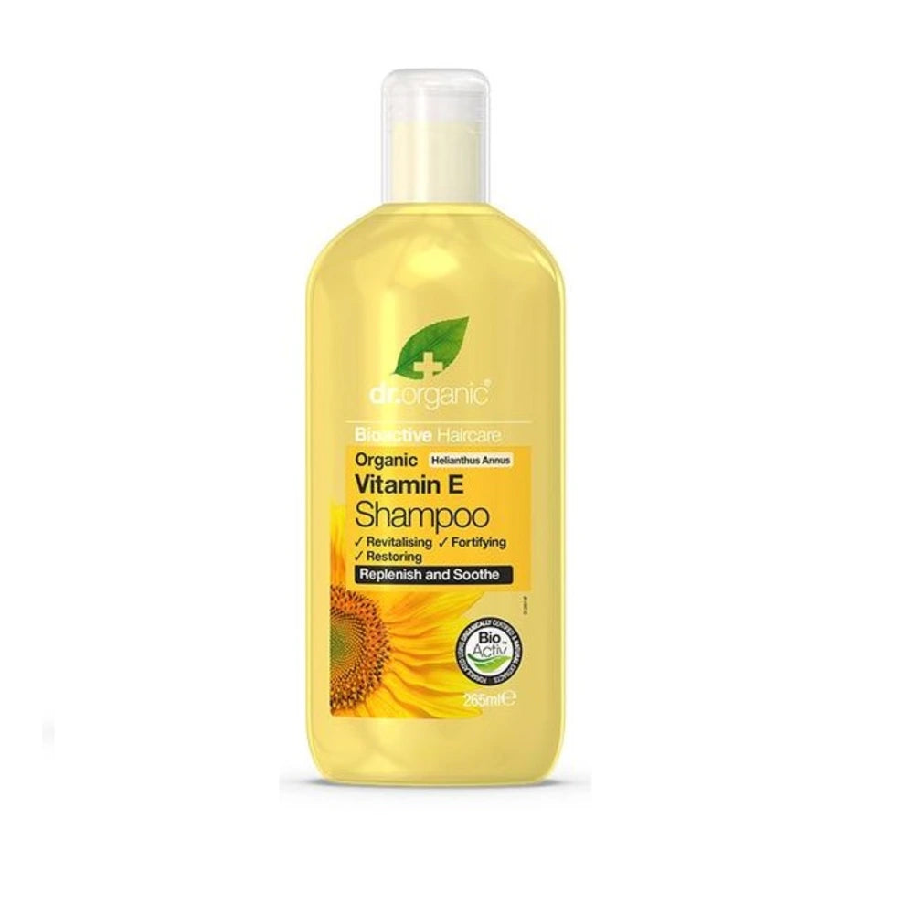 Dr. Organic Shampooing à la Vitamine E 265 ml – flacon