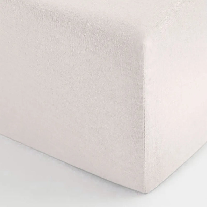 Bambidou Sábana Bajera Bajera Para Cuna 140x70 cm - Beige
