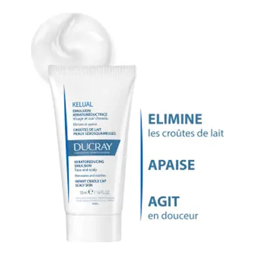 Ducray Kelual Émulsion Kératoréductrice Croûtes de Lait – 50 ml
