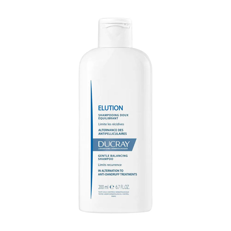 Ducray Elution Champú Suave Equilibrante Anticaspa 200ml